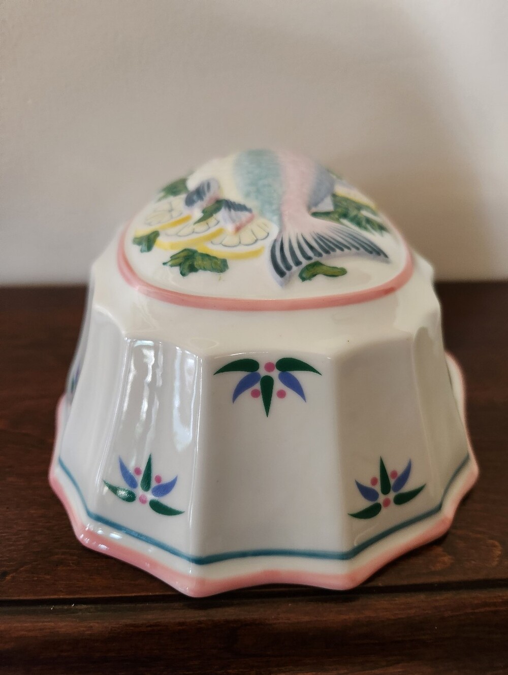 1986 The Franklin Mint Le Cordon Bleu Porcelain Jelly Mold "Fish" - Picture 3 of 8